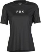 Fox Clothing Ranger Womens Short Sleeve MTB Jersey Wordmark