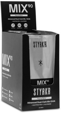 Styrkr MIX90 Caffeine Dual-Carb Energy Drink Mix - Box of 12