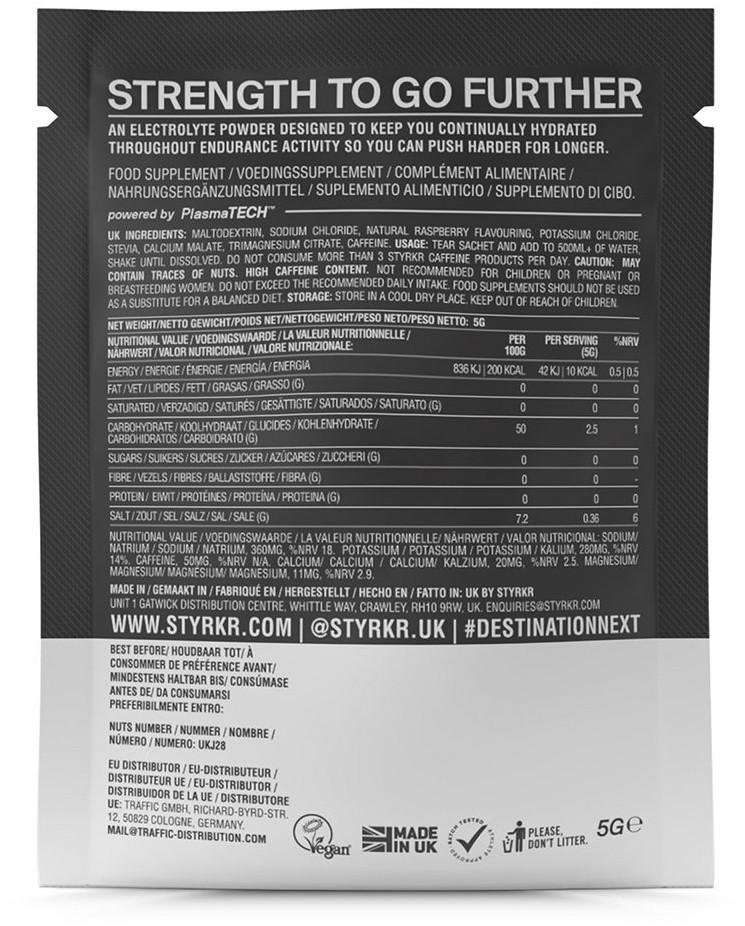SLT05 Caffeine Quad-Blend Electrolyte Powder - Box of 6 image 2