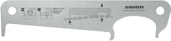 SRAM Chain Wear Check Tool (For 0.8% Wear Chains)