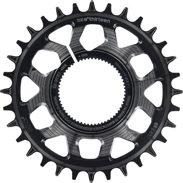 E-Thirteen Helix Race E-Spec Kenevo/Levo SL 1.1 -4mm Offset Chainring 11/12s Chain Compatible