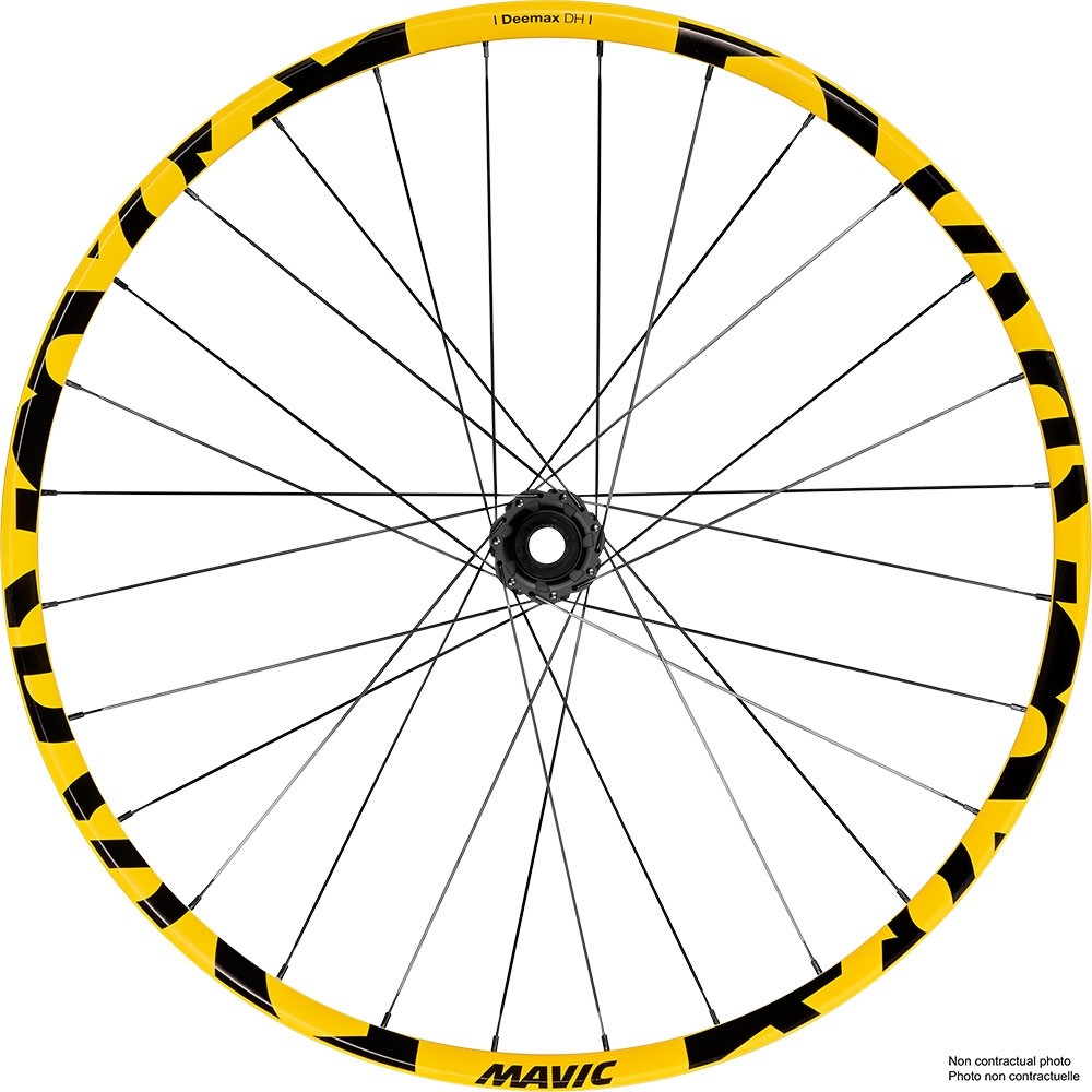 Deemax Yellow 6 Bolt 29" Downhill Rear Wheel image 0