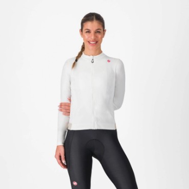 Castelli Espresso Thermal Womens Long Sleeve Cycling Jersey