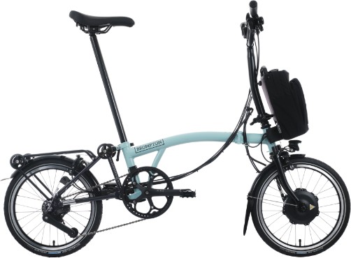 Brompton Electric C Line 12 Speed With Roller Frame