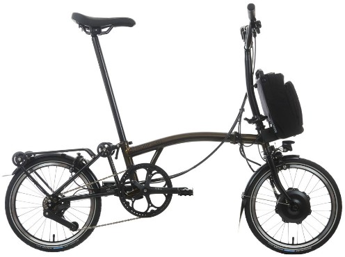 Brompton Electric C Line 12 Speed With Roller Frame