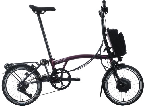Brompton Electric C Line 12 Speed With Roller Frame