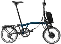 Brompton Electric C Line Urban 4 With Roller Frame 2024 - Electric Folding Bike