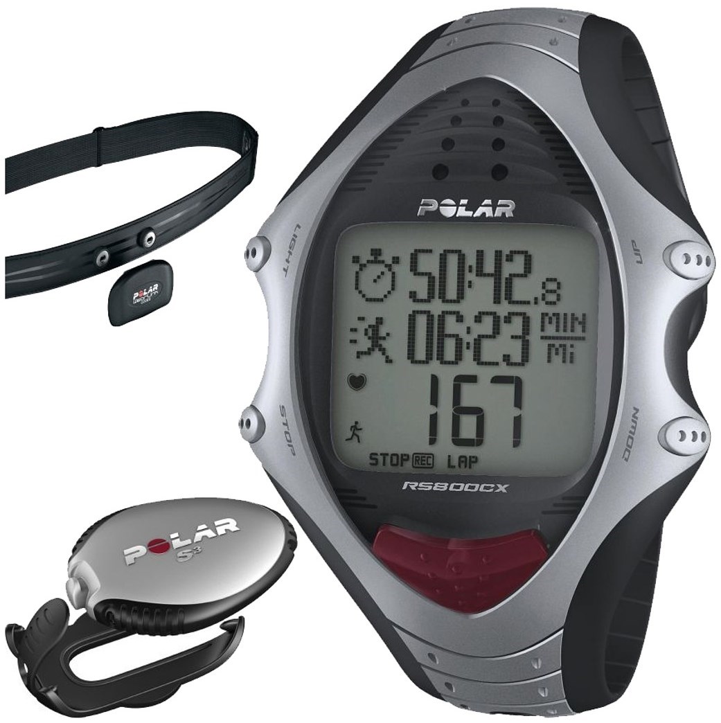 Polar RS800CX Run Heart Rate Monitor Computer Watch product image