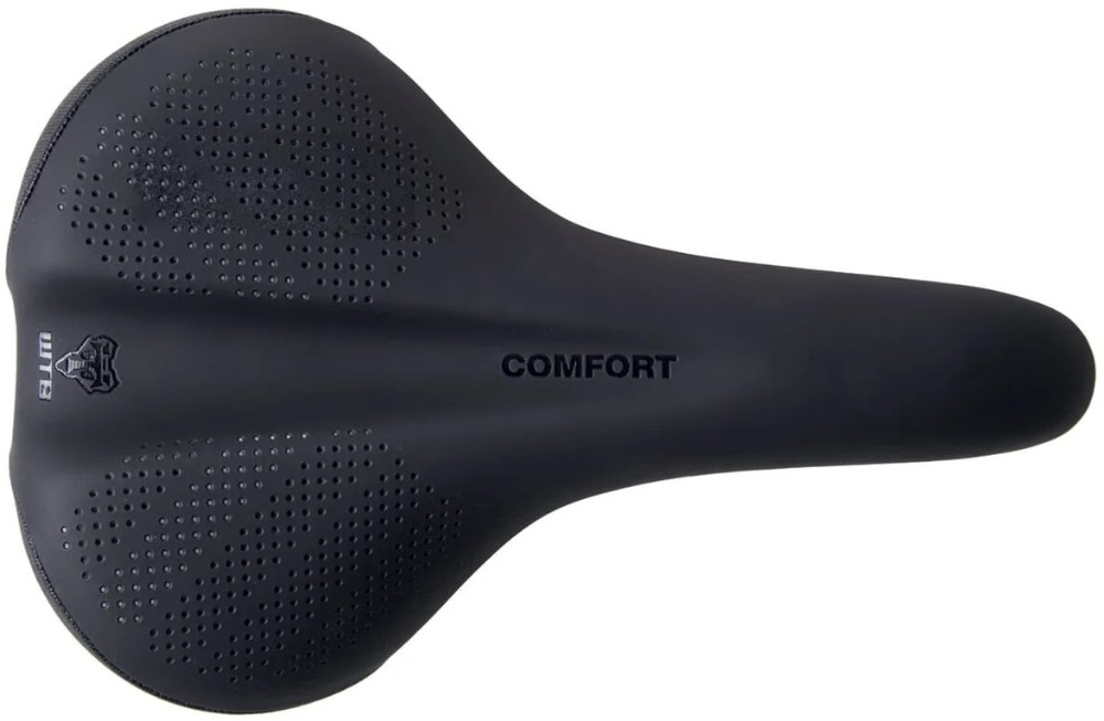 Comfort Wide Steel Saddle image 1