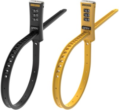 OnGuard Cable Lock Zip Lock Twin Pack