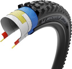 DH22 27.5" Racing Line Dark TS TLR Tyre image 3