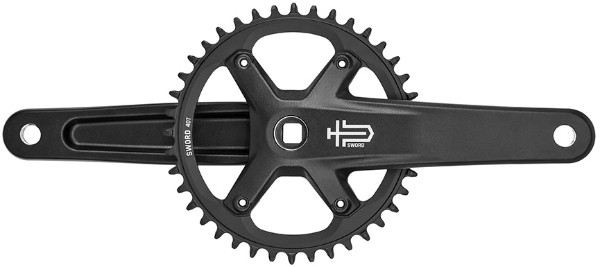 Microshift Sword Black 1x Crankset