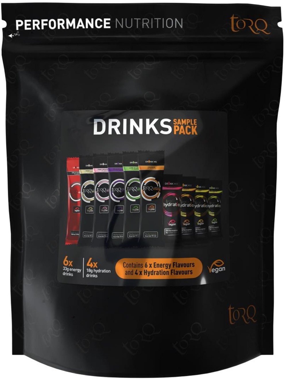 Sample Pouch Pack 10 - Energy & Hydration Drinks image 0