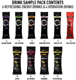 Sample Pouch Pack 10 - Energy & Hydration Drinks image 3