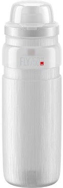 Elite Fly Tex MTB Bicycle Water Bottle, Clear 750ml (Ultra Lightweight with Cap) - Image 5