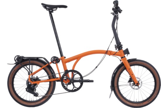 Brompton G Line 8 speed with Roller Frame