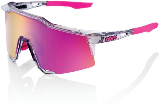 100% Speedcraft Sport Performance Cycling Glasses - Mirror Lens