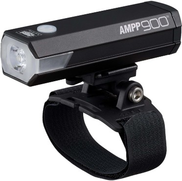 Cateye AMPP 900 Lumens USB Rechargeable Helmet Front Light