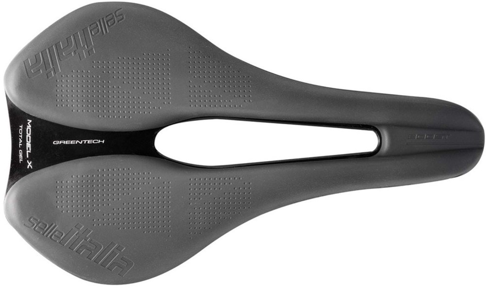 Model-X Green Comfort Plus Superflow Black Edition Saddle image 0