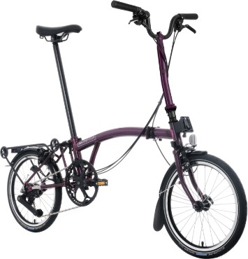 Brompton C Line 12 Speed with Roller Frame