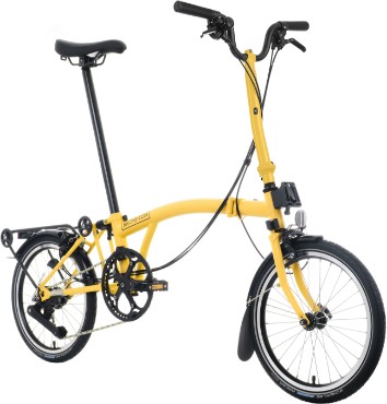Brompton C Line 12 Speed with Roller Frame