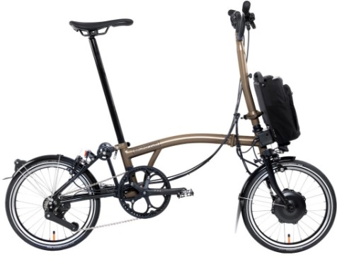 Brompton Electric P Line 12 Speed With Roller Frame
