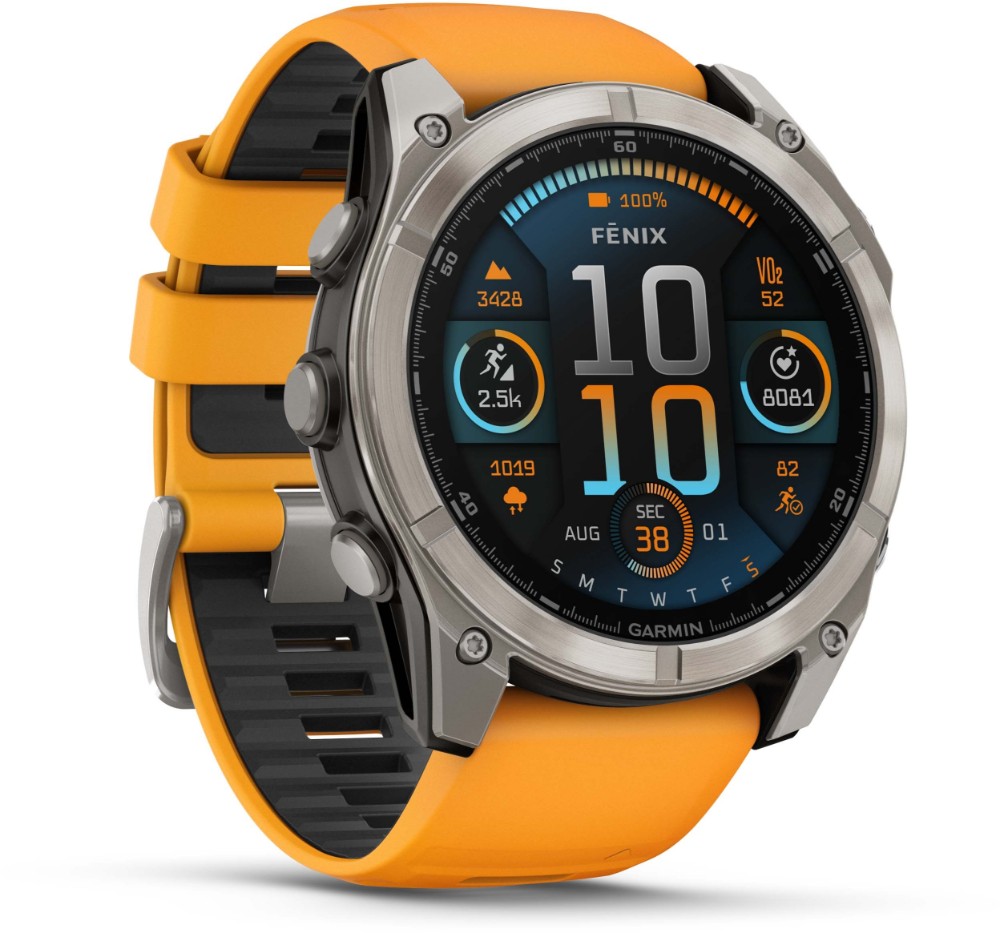 Fenix 8 AMOLED Sapphire 51mm GPS Watch image 1