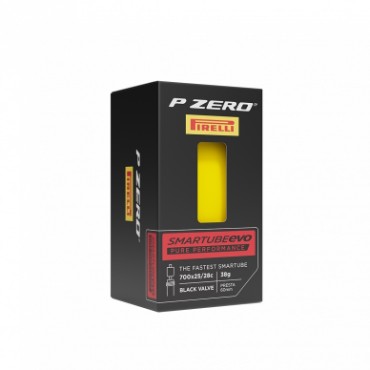 Pirelli Black Smartube P Zero Evo Tpu Road 700C Inner Tube - Presta Valve 35G