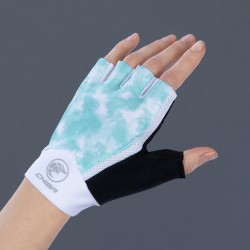 Lady Tie Dye Active-Line Mitts Short Finger Gloves image 3