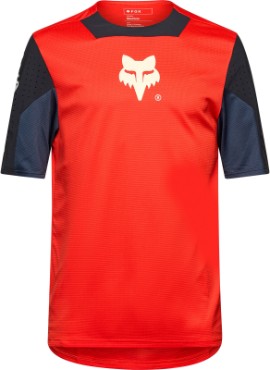 Fox Clothing Defend Elevated Youth Short Sleeve MTB Mountain Bike Jersey
