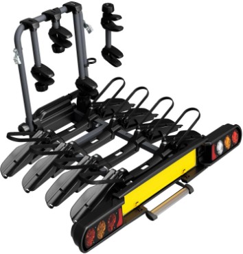 Peruzzo Pure Instinct 4 Bike Tow Ball Carrier Car Rack