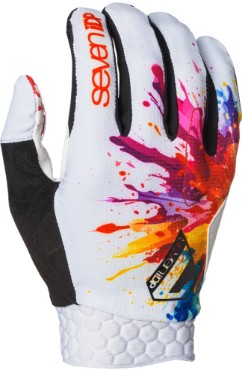 7Protection Project Long Finger MTB Bike Gloves Splatter Limited Edition