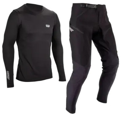 Leatt MTB 1.0 Mini Cycling Jersey & Trousers Ride Kit