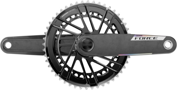 SRAM Force AXS E1 DUB Crankset w/Power Meter Spider Thread Mount (BB not included)