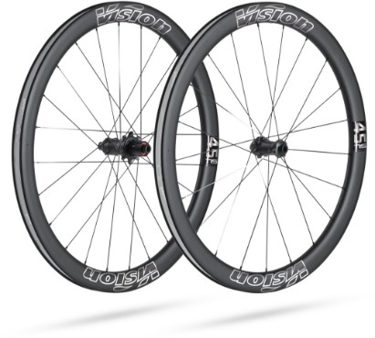 Tredz Limited Vision Metron 45 SL Disc Silver Edition Tubeless Ready Carbon Road Wheelset | Extra 7% off for BC Members, Price match & 365 Day returns