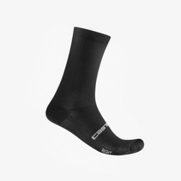 Castelli Black Espresso 18 Sock - Ss26 - / S/M - Image 3