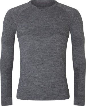 Image of Endura BAABAA Pro Long Sleeve Base Layer - Grey / XLarge / 2XLarge