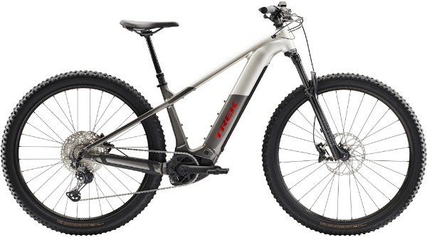 Trek Unisex Silver Powerfly+ 6 Gen 5 800Wh Electric Mountain Bike Lunar And Mercury - Image 2