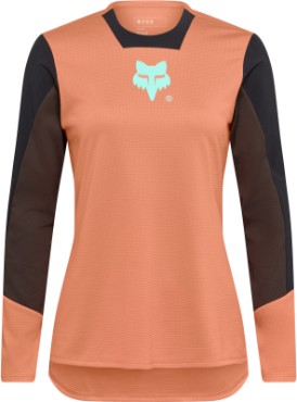 Fox Clothing Defend Elevated Womens Long Sleeve MTB Cycling Jersey