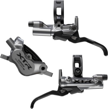 Shimano BR-M9220/BL-M9220 XTR 4 Pot Bled Brake Levers and Callipers Set Front and Rear