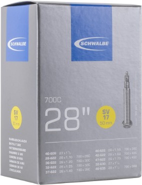 Schwalbe SV17 28"/700c Inner Tube 50mm Presta SV Valve