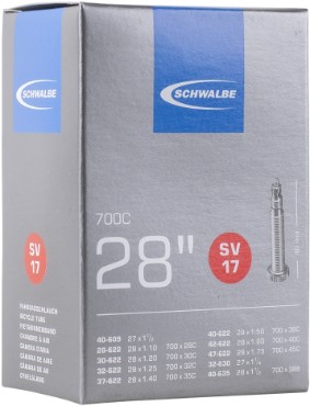 Schwalbe SV17 28"/700c Inner Tube 40mm Presta SV Valve