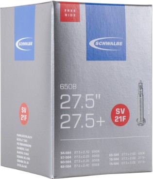 Schwalbe 21F Freeride 27.5" Inner Tube 40mm Presta SV Valve