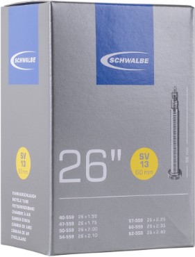 Schwalbe SV13 26" Inner Tube 60mm Presta SV Valve