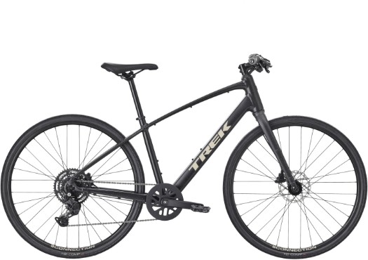 Trek Unisex Grey Fx 2 Stepover Gen 4 Hybrid Bike Carbon Dark - Image 4