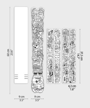 Tredz Limited Dyedbro MTB Frame Protection Kit - Juay x Dyedbro | Extra 7% off for BC Members, Price match & 365 Day returns