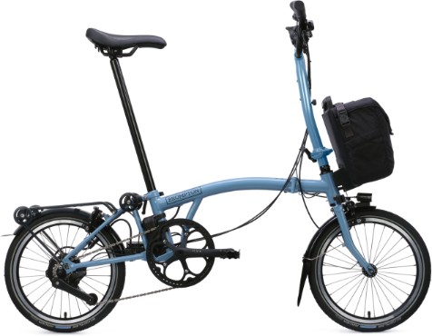 Brompton Electric C Line 4 Speed with SuperRoll+ - e-Motiq system