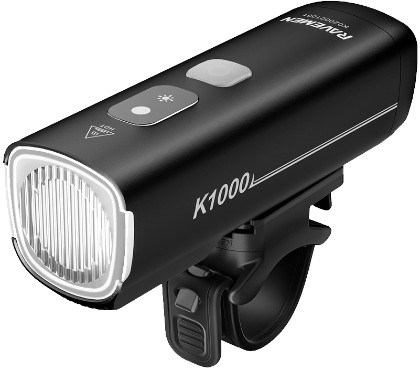 Ravemen K1000 USB Rechargeable AI Nighttime 1000 Lumens Front Light