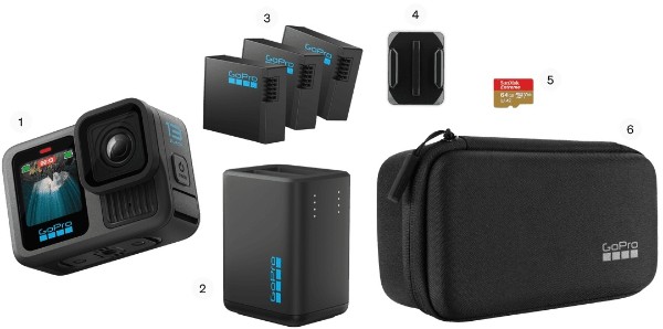 GoPro HERO13 Black Extended Power Bundle