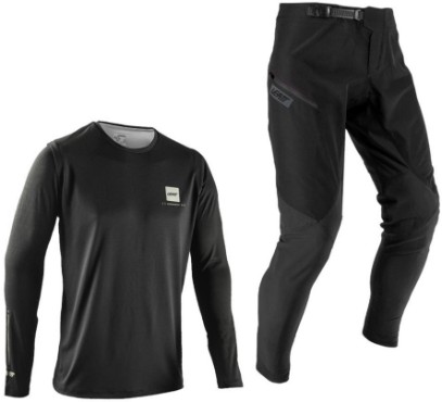 Image of Leatt Gravity 1.0 MTB Cycling Jersey & Trousers Ride Kit